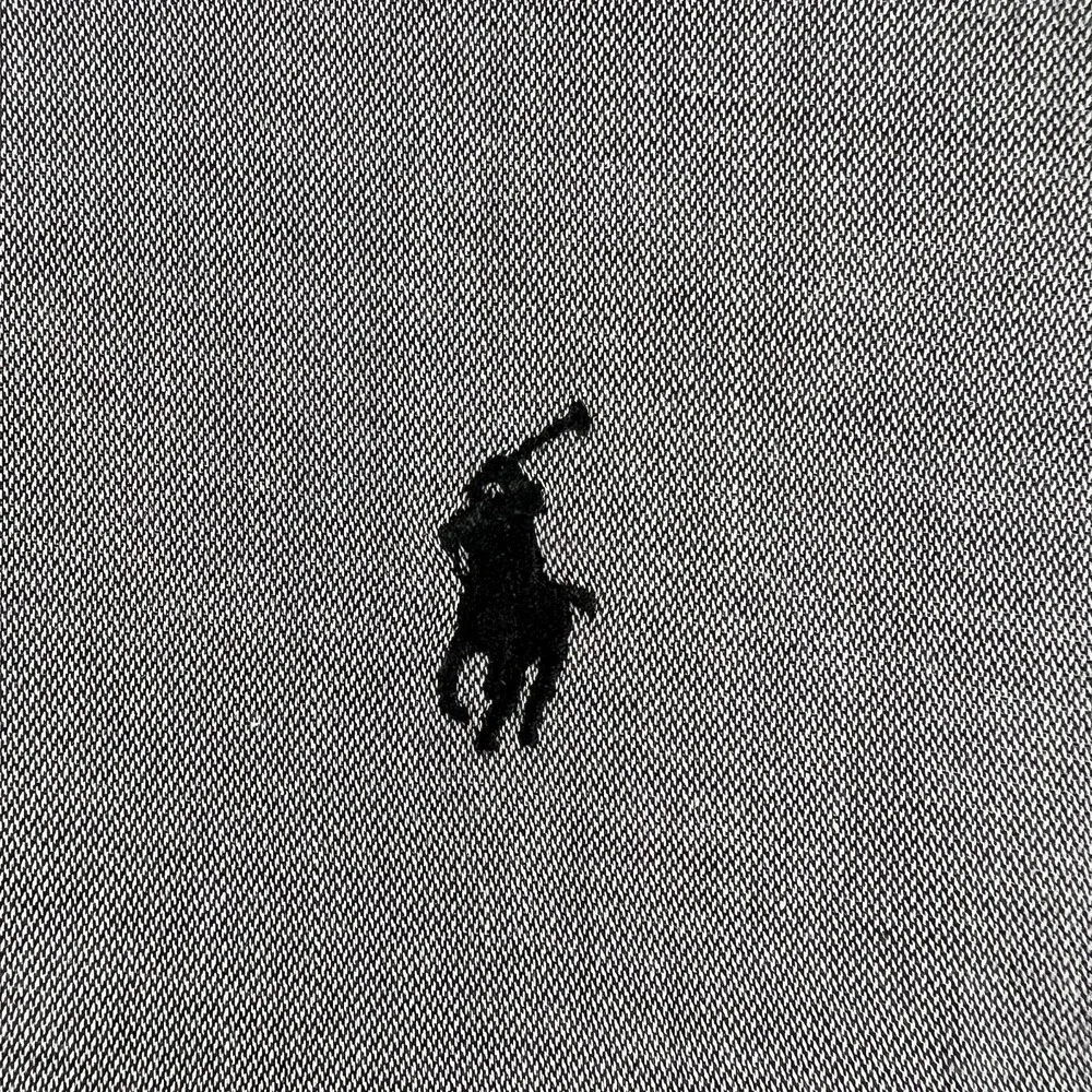 Polo Ralph Lauren Mens Shirt 17 32/33 Andrew Gray Long Sleeve Button Up Cotton